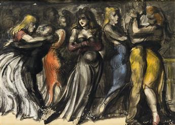 REGINALD MARSH Dance Hall Scene.